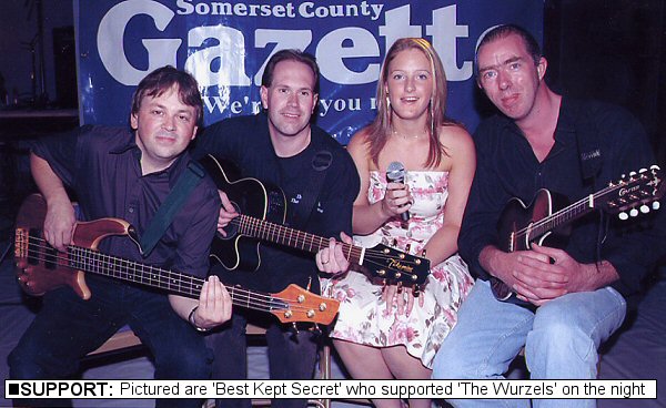 Best Kept Secret supported The Wurzels in August 2004